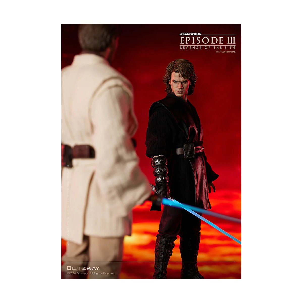 Estatua Blitzway Superb Scale - Anakin Skywalker Versión Estándar 1/4 - Star Wars Episodio III