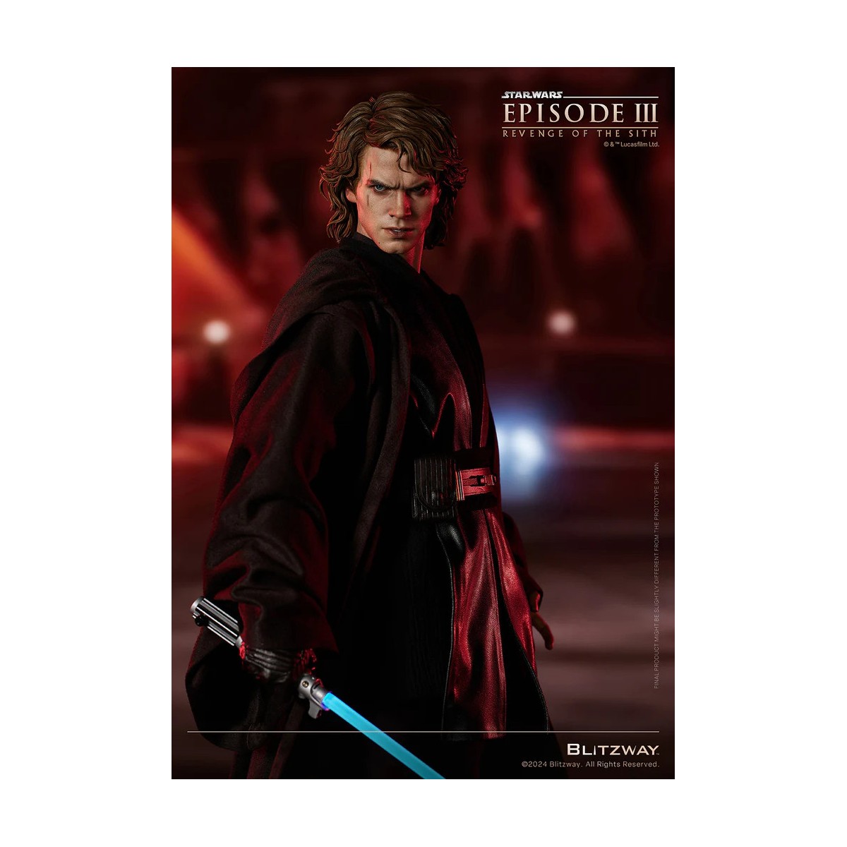 Estatua Blitzway Superb Scale - Anakin Skywalker Versión Estándar 1/4 - Star Wars Episodio III