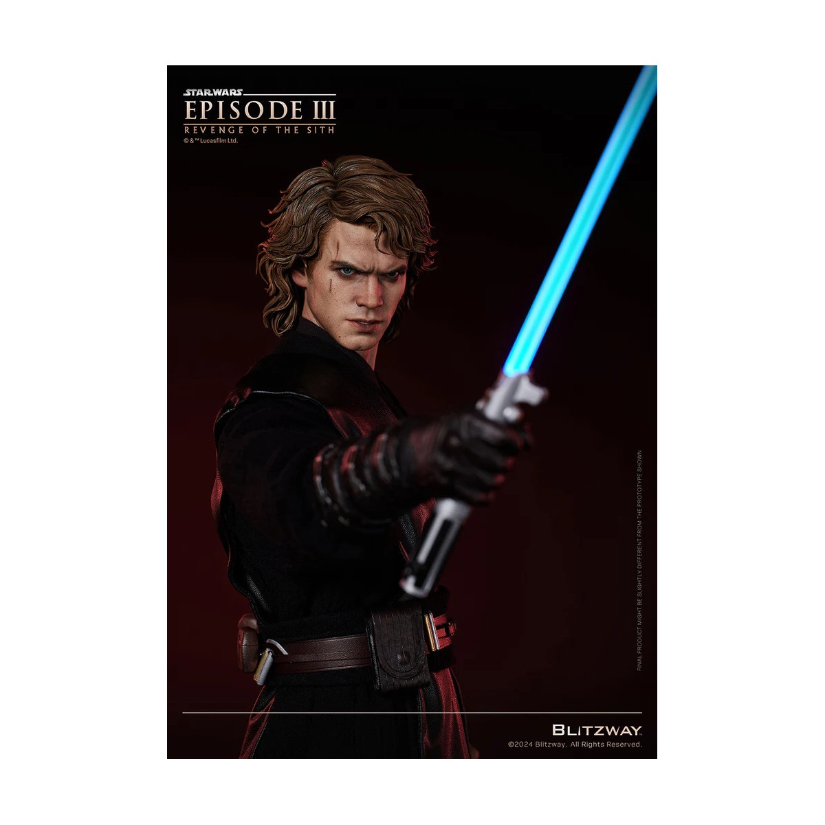 Estatua Blitzway Superb Scale - Anakin Skywalker Versión Estándar 1/4 - Star Wars Episodio III