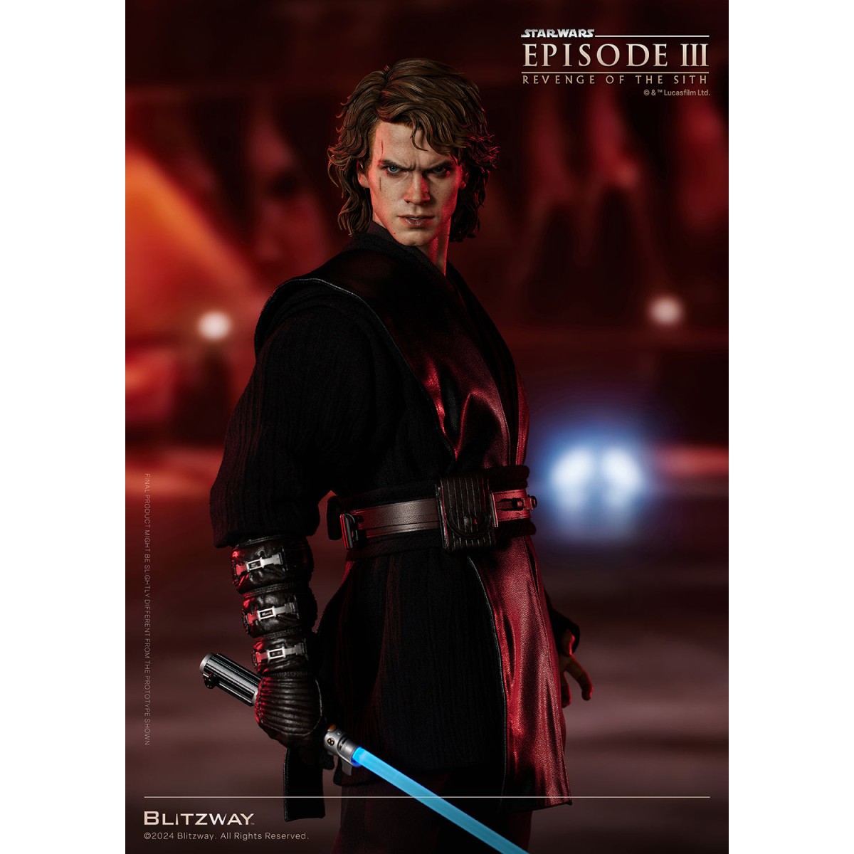 Estatua Blitzway Superb Scale - Anakin Skywalker Versión Estándar 1/4 - Star Wars Episodio III
