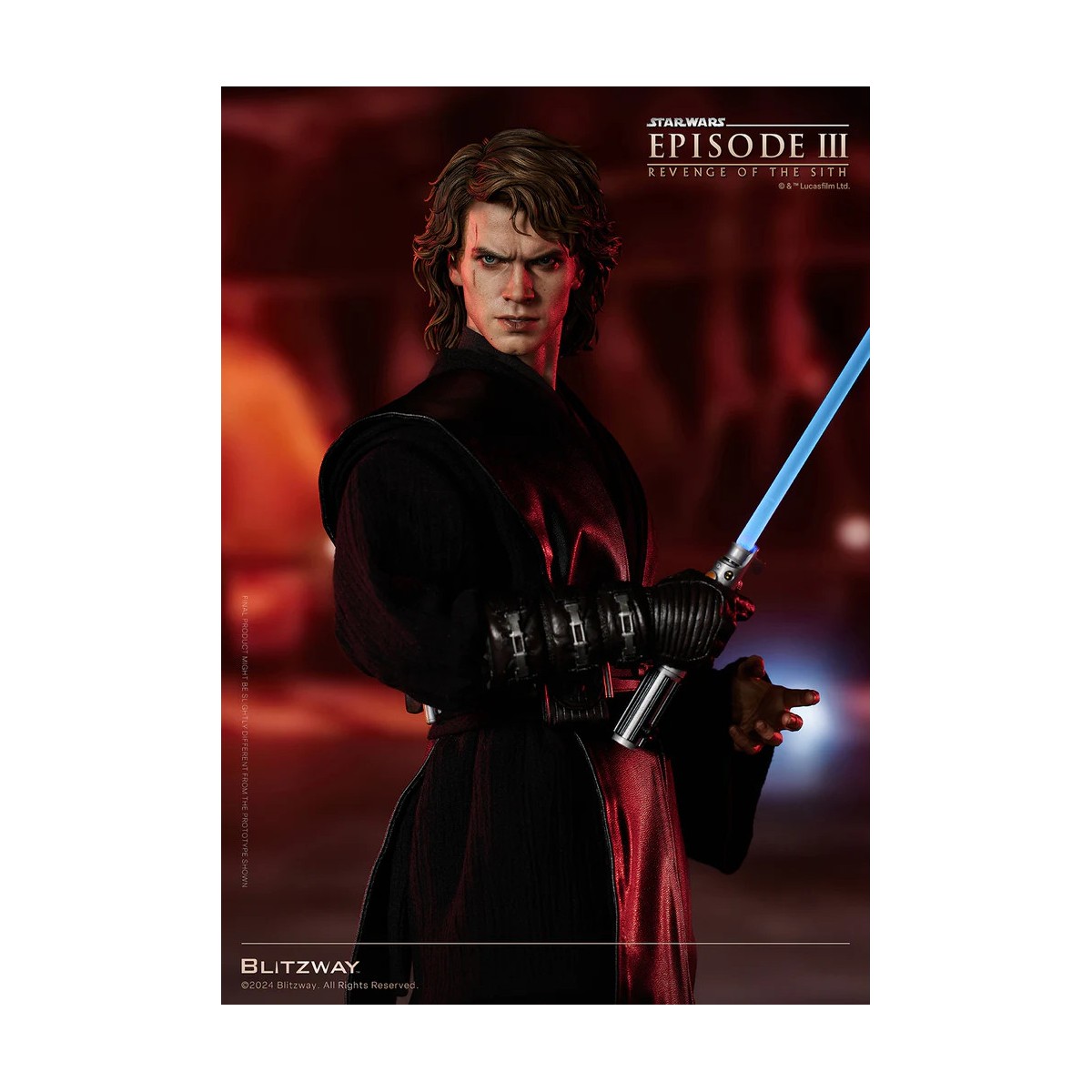 Estatua Blitzway Superb Scale - Anakin Skywalker Versión Estándar 1/4 - Star Wars Episodio III