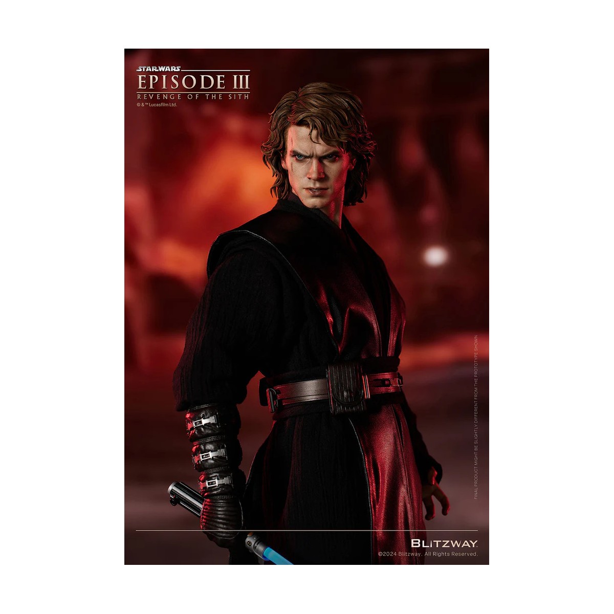 Estatua Blitzway Superb Scale - Anakin Skywalker Versión Estándar 1/4 - Star Wars Episodio III