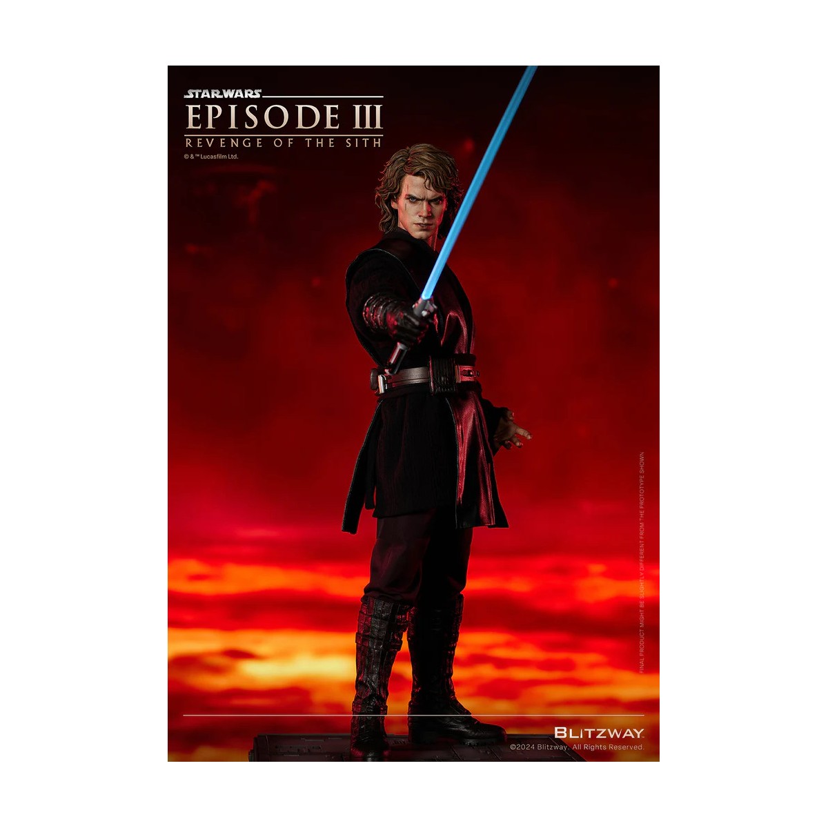 Estatua Blitzway Superb Scale - Anakin Skywalker Versión Estándar 1/4 - Star Wars Episodio III