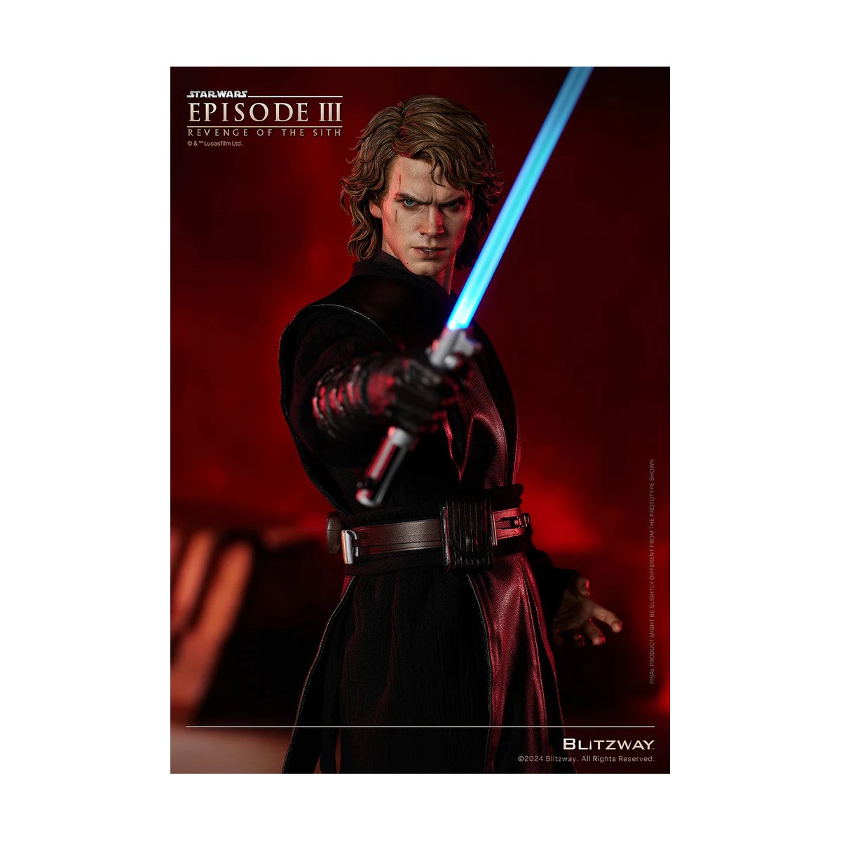 Estatua Blitzway Superb Scale - Anakin Skywalker Versión Estándar 1/4 - Star Wars Episodio III