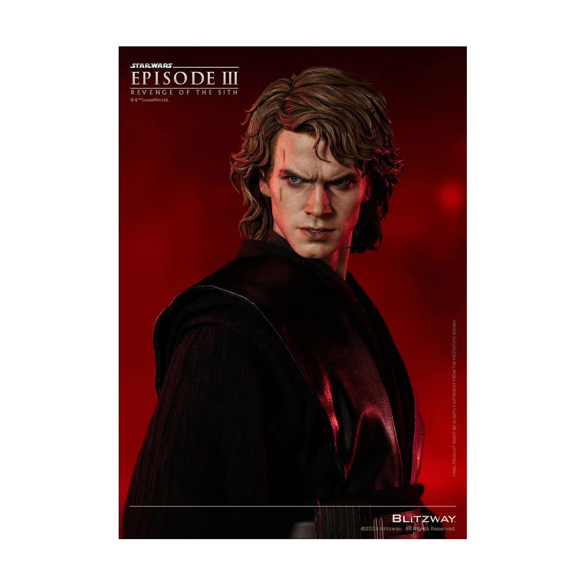 Estatua Blitzway Superb Scale - Anakin Skywalker Versión Estándar 1/4 - Star Wars Episodio III