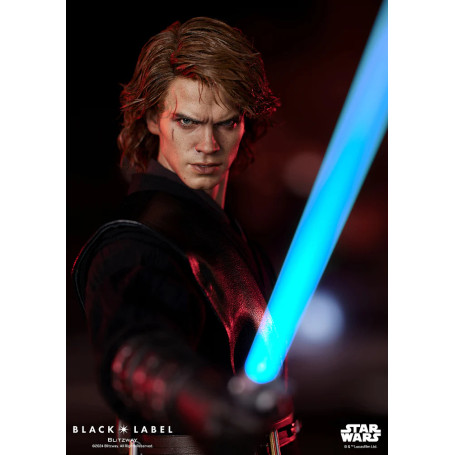 Estatua Blitzway Superb Scale - Anakin Skywalker Etiqueta Negra 002 1/4 - Star Wars Episodio III