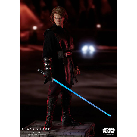 Estatua Blitzway Superb Scale - Anakin Skywalker Etiqueta Negra 002 1/4 - Star Wars Episodio III