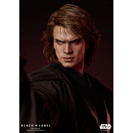 Estatua Blitzway Superb Scale - Anakin Skywalker Etiqueta Negra 002 1/4 - Star Wars Episodio III