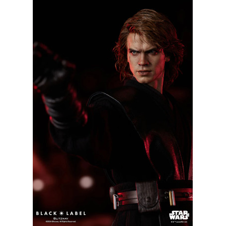 Estatua Blitzway Superb Scale - Anakin Skywalker Etiqueta Negra 002 1/4 - Star Wars Episodio III