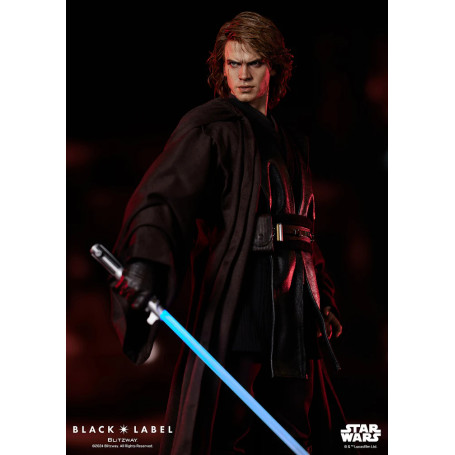 Estatua Blitzway Superb Scale - Anakin Skywalker Etiqueta Negra 002 1/4 - Star Wars Episodio III