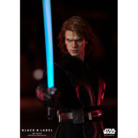Estatua Blitzway Superb Scale - Anakin Skywalker Etiqueta Negra 002 1/4 - Star Wars Episodio III