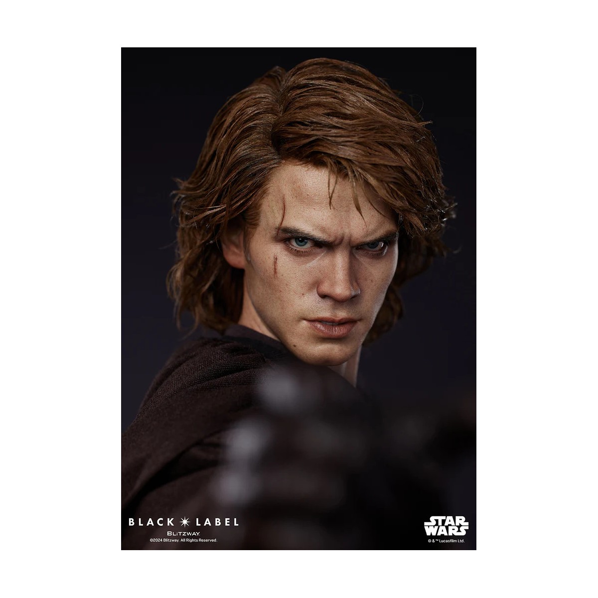 Estatua Blitzway Superb Scale - Anakin Skywalker Etiqueta Negra 002 1/4 - Star Wars Episodio III