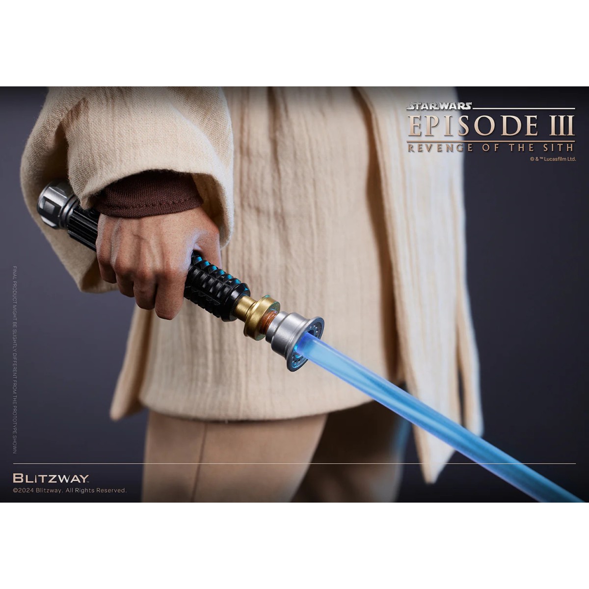Estatua Blitzway Superb Scale - Obi-Wan Kenobi Versión Estándar 1/4 - Star Wars Episodio III