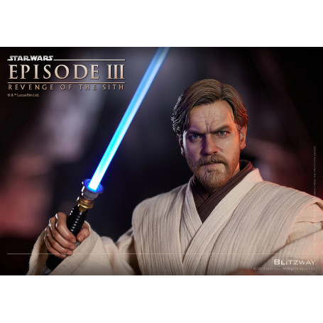 Estatua Blitzway Superb Scale - Obi-Wan Kenobi Versión Estándar 1/4 - Star Wars Episodio III
