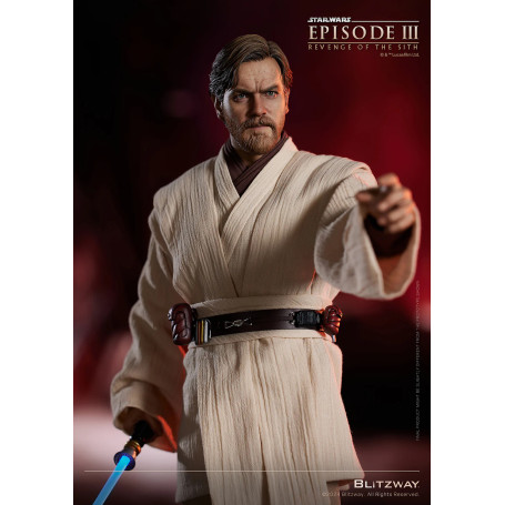 Estatua Blitzway Superb Scale - Obi-Wan Kenobi Versión Estándar 1/4 - Star Wars Episodio III