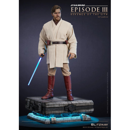 Estatua Blitzway Superb Scale - Obi-Wan Kenobi Versión Estándar 1/4 - Star Wars Episodio III