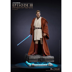 Estatua Blitzway Superb Scale - Obi-Wan Kenobi Versión Estándar 1/4 - Star Wars Episodio III