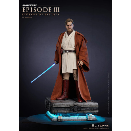 Estatua Blitzway Superb Scale - Obi-Wan Kenobi Versión Estándar 1/4 - Star Wars Episodio III