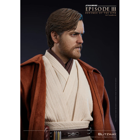 Estatua Blitzway Superb Scale - Obi-Wan Kenobi Versión Estándar 1/4 - Star Wars Episodio III