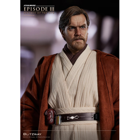 Estatua Blitzway Superb Scale - Obi-Wan Kenobi Versión Estándar 1/4 - Star Wars Episodio III