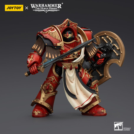 Joytoy -  Warhammer - Blood Angels - Crimson Paladins Squad - Crimson Paladin with Iliastus Assault Cannon