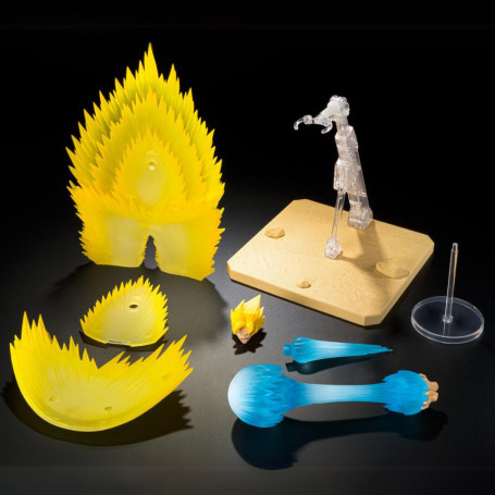 Bandai Tamashii - Dragon Ball Z - Super Saiyan Son Goku's Effect Parts Set - Teleport Kamehameha - SHF SHFiguarts