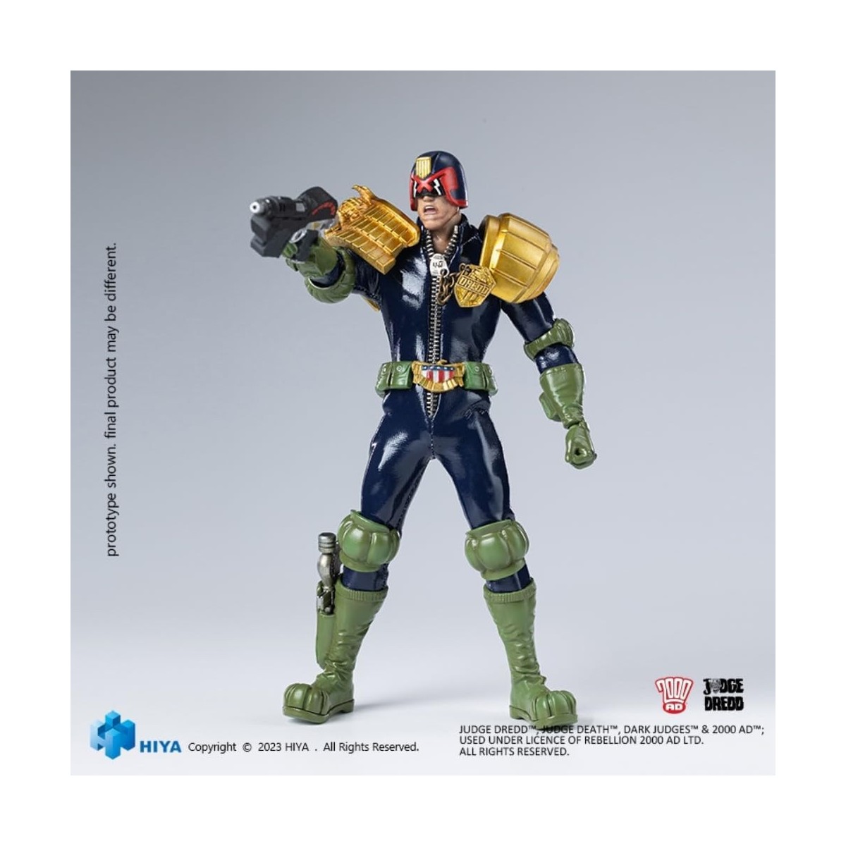 HIYA TOYS - Exquisite Super Series - Judge Dredd- 1/12