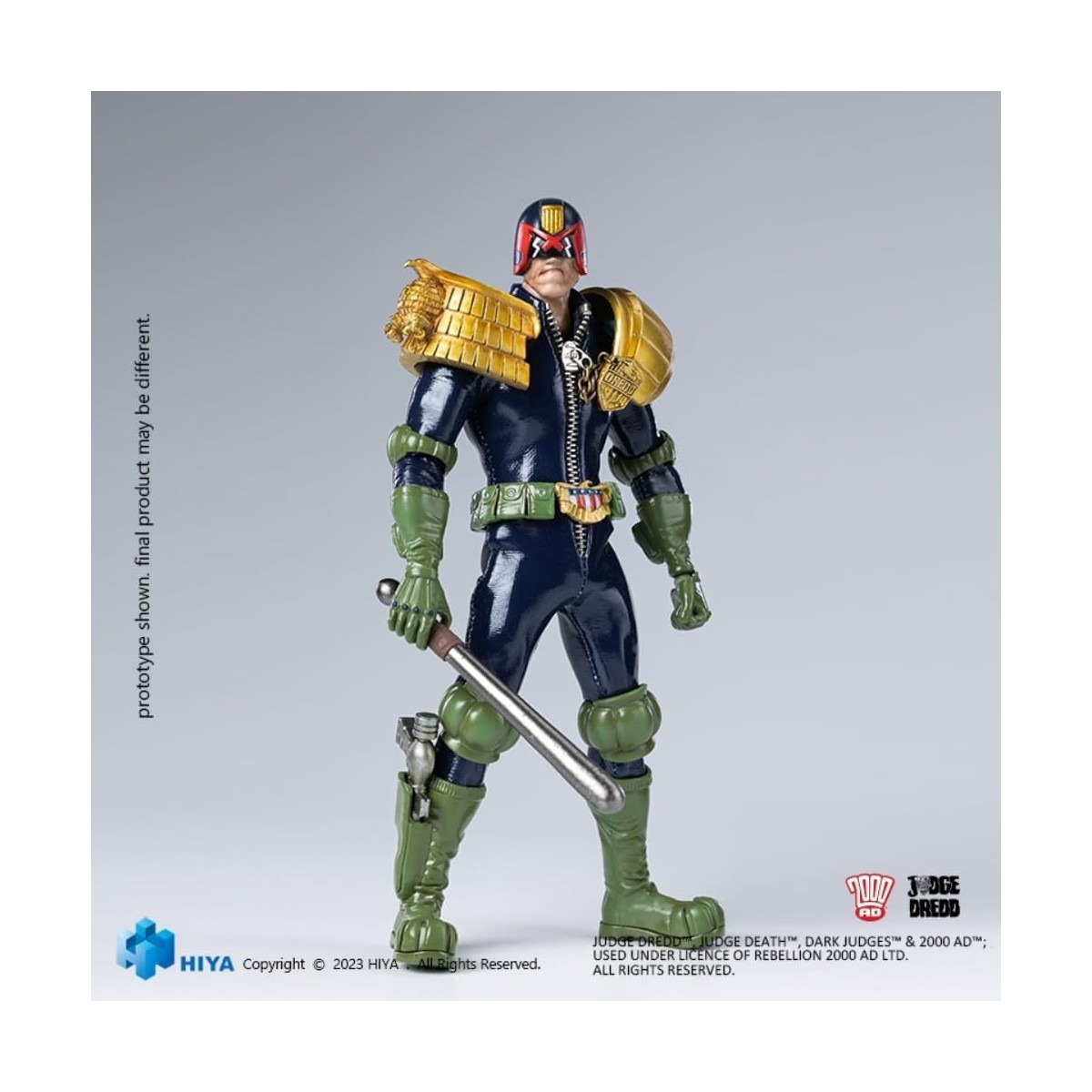 HIYA TOYS - Exquisite Super Series - Judge Dredd- 1/12
