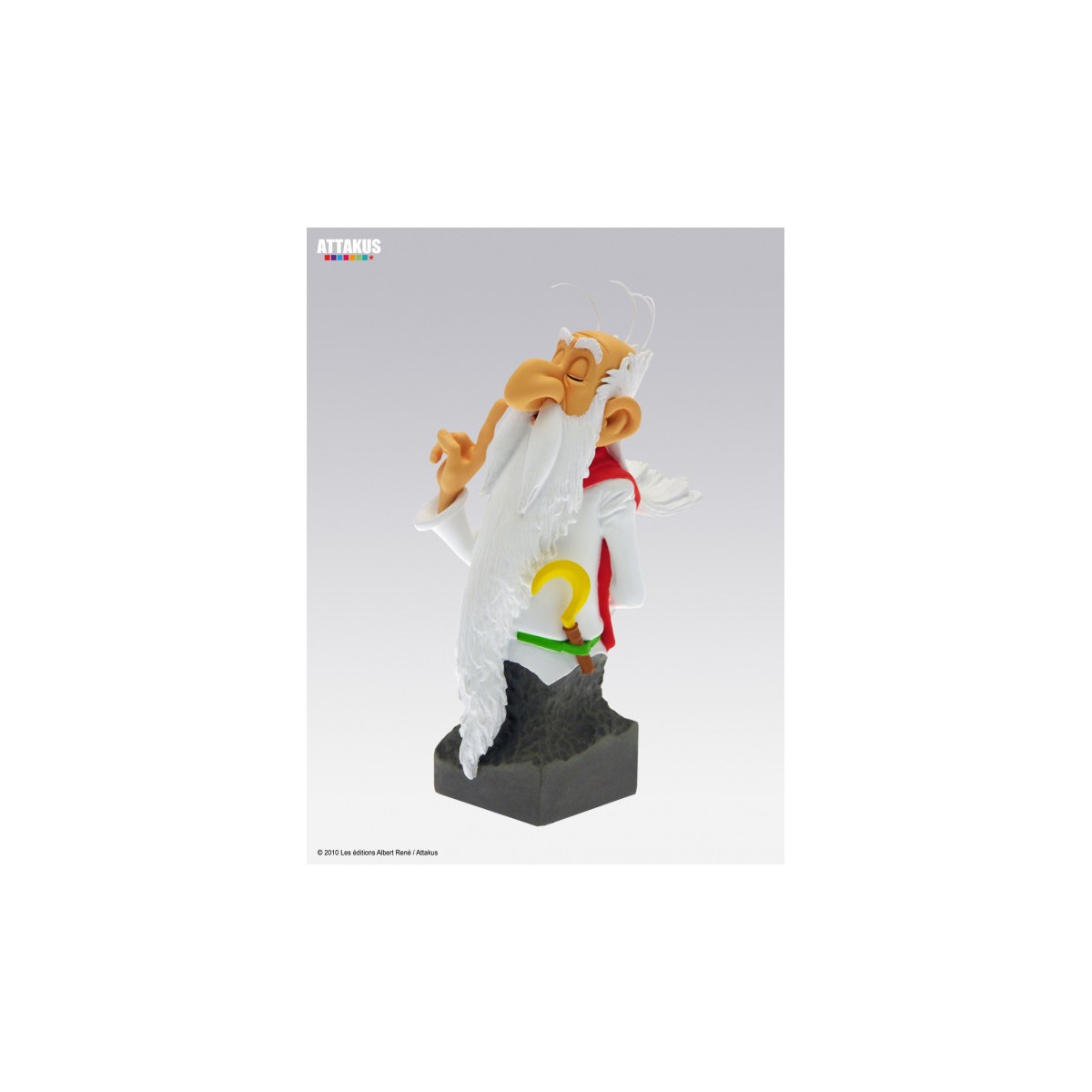 Attakus - Astérix - Panoramix busto de resina - Petibonum