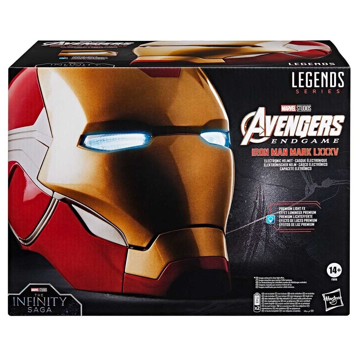 Hasbro - Réplica Casco Iron Man Mark 85 1/1 - Casco Marvel Legends
