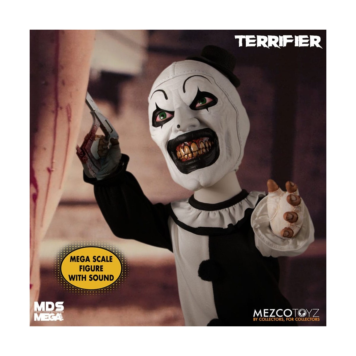 Mezco MDS Mega Scale - Art the Clown - Aterrador