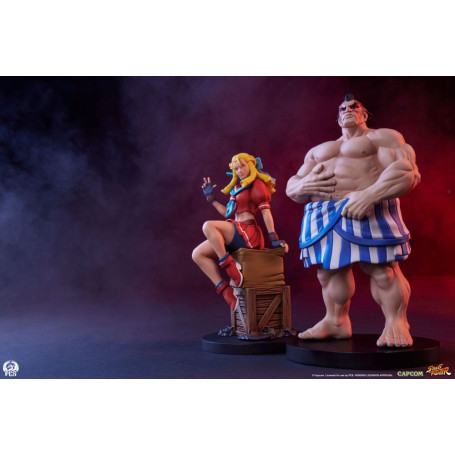PCS - Street Fighter: Street Jam - Karin y E. Honda 1:10 Escala Estatua Set
