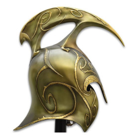 United Cutlery - Réplica a escala 1:1 del casco de guerra de los Altos Elfos, edición limitada