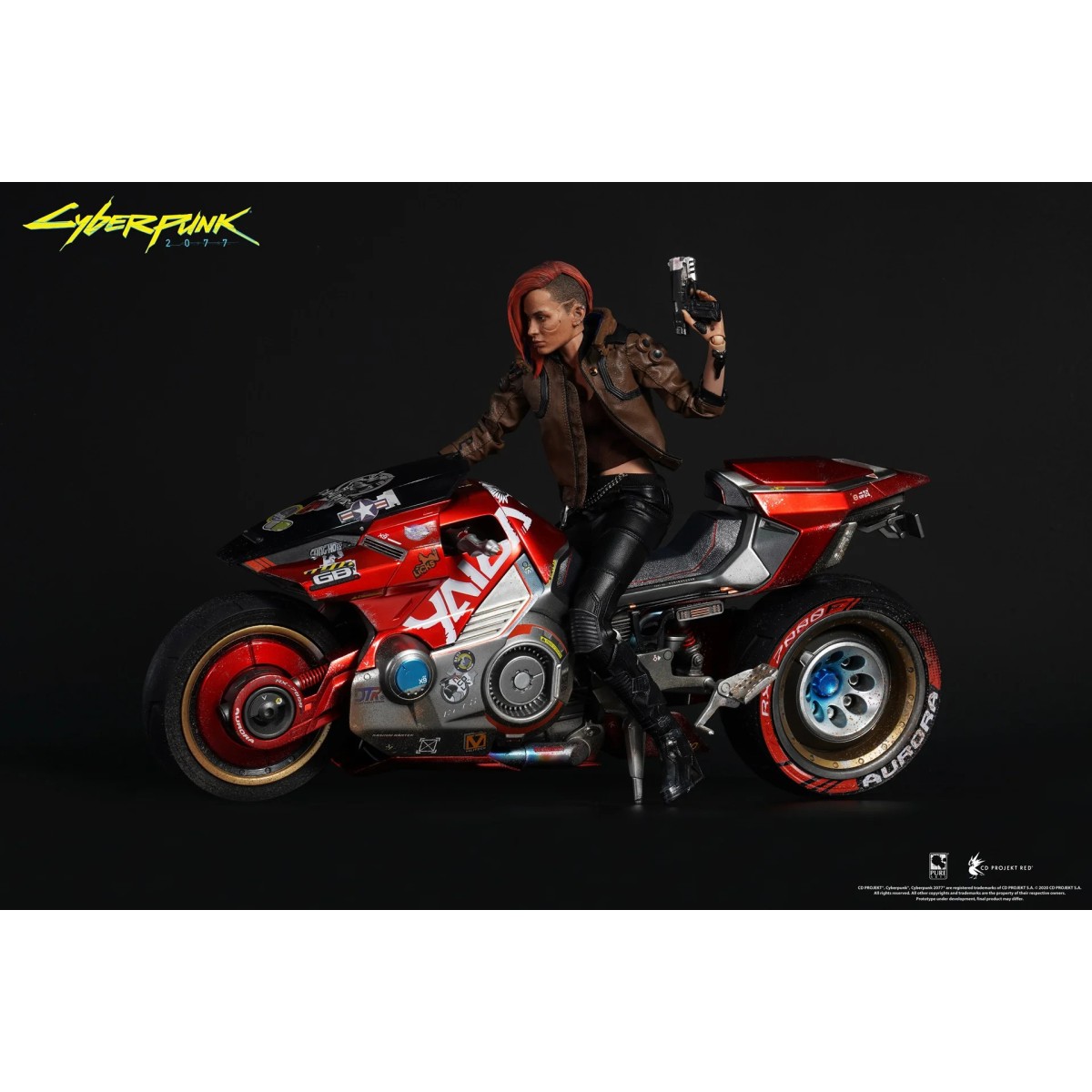 Pure Arts - V Female & Yaiba Kusanagi Set 1/6 - Cyberpunk 2077