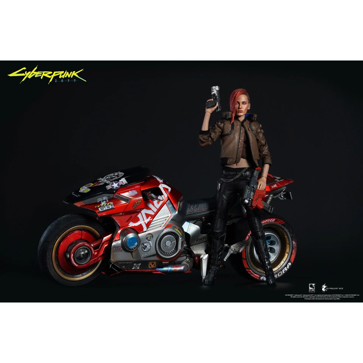 Pure Arts - V Masculino, V Femenino y Yaiba Kusanagi Ultimate Set 1/6 - Cyberpunk 2077