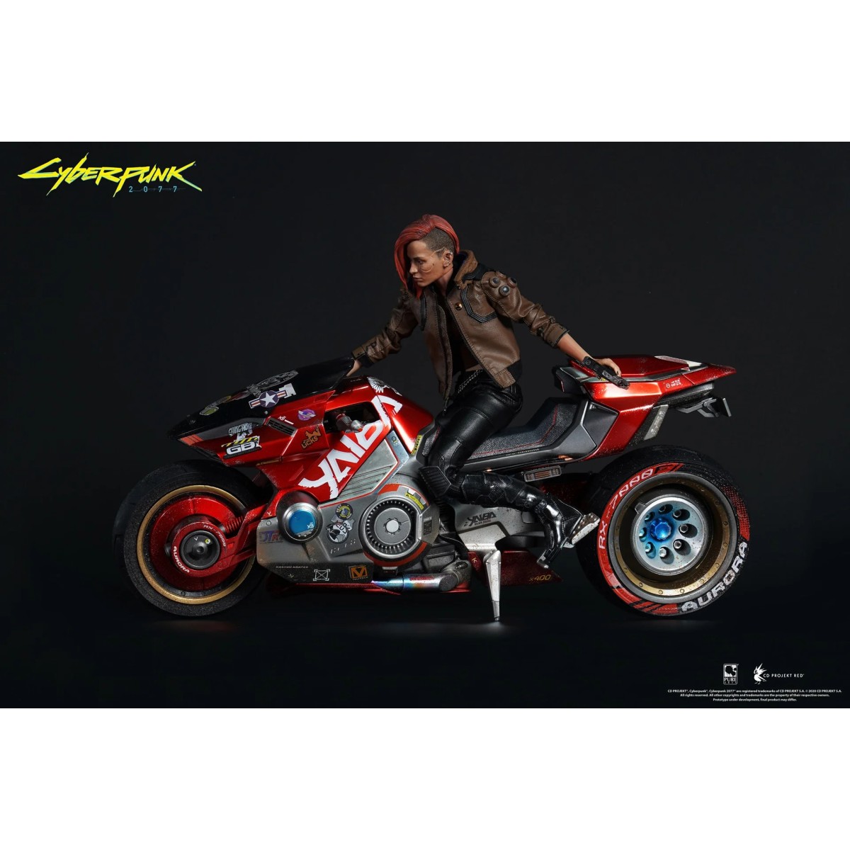 Pure Arts - V Masculino, V Femenino y Yaiba Kusanagi Ultimate Set 1/6 - Cyberpunk 2077