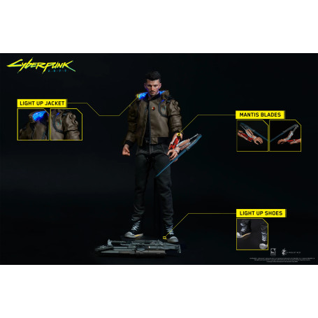 Pure Arts - V Masculino, V Femenino y Yaiba Kusanagi Ultimate Set 1/6 - Cyberpunk 2077