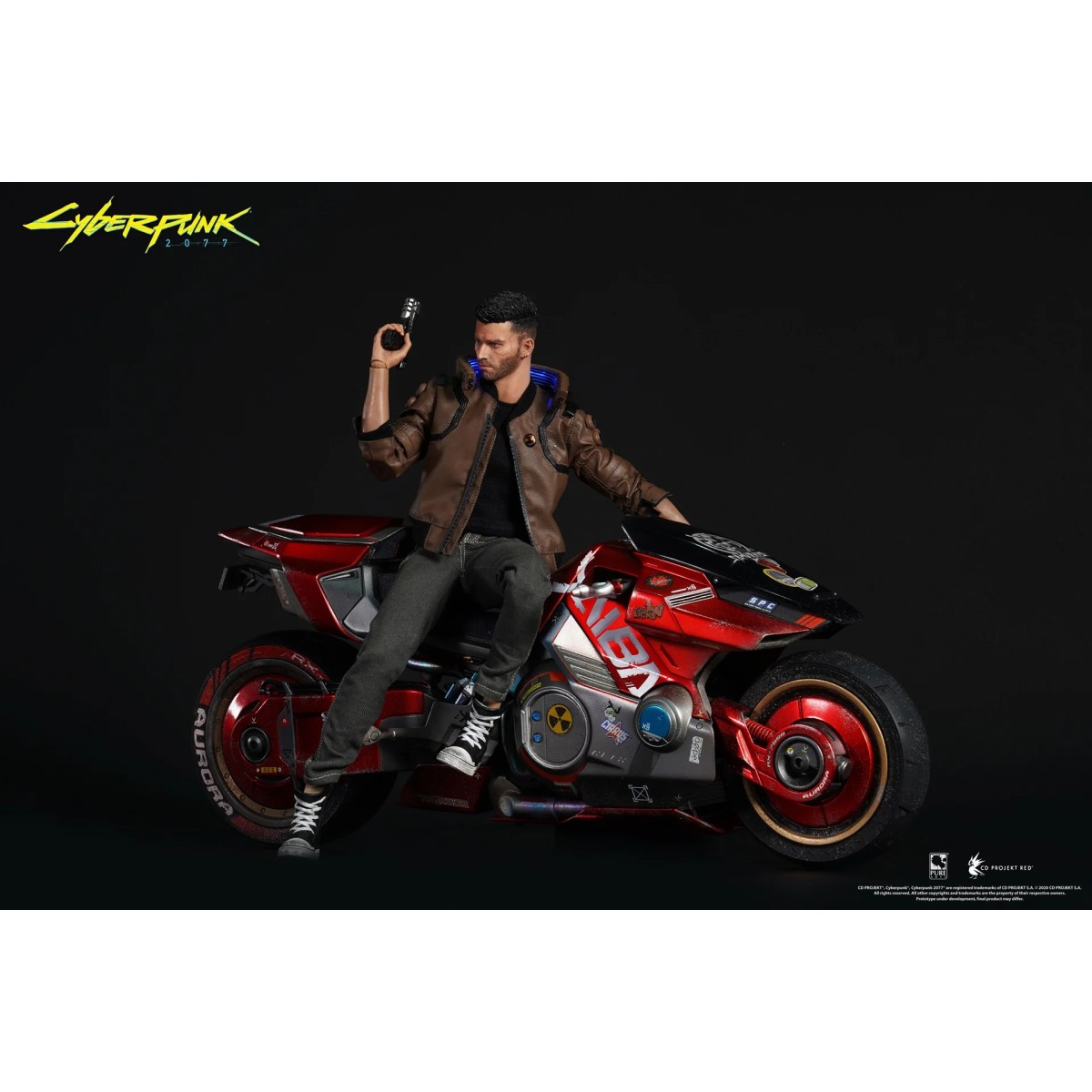 Pure Arts - V Masculino, V Femenino y Yaiba Kusanagi Ultimate Set 1/6 - Cyberpunk 2077