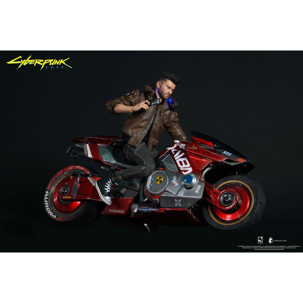 Pure Arts - V Masculino, V Femenino y Yaiba Kusanagi Ultimate Set 1/6 - Cyberpunk 2077