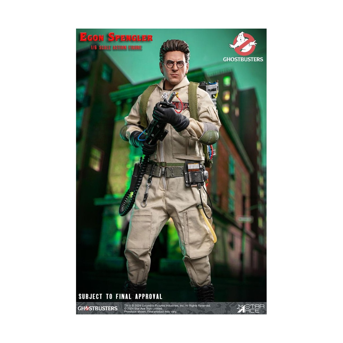 Star Ace - Egon Spengler 1/6 - Los Cazafantasmas (1984)