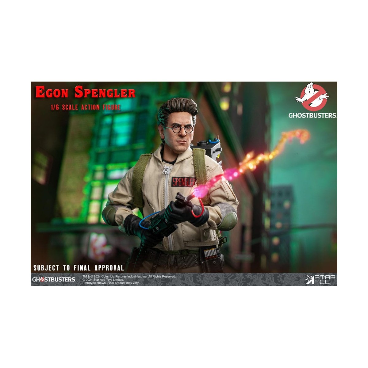 Star Ace - Egon Spengler 1/6 - Los Cazafantasmas (1984)