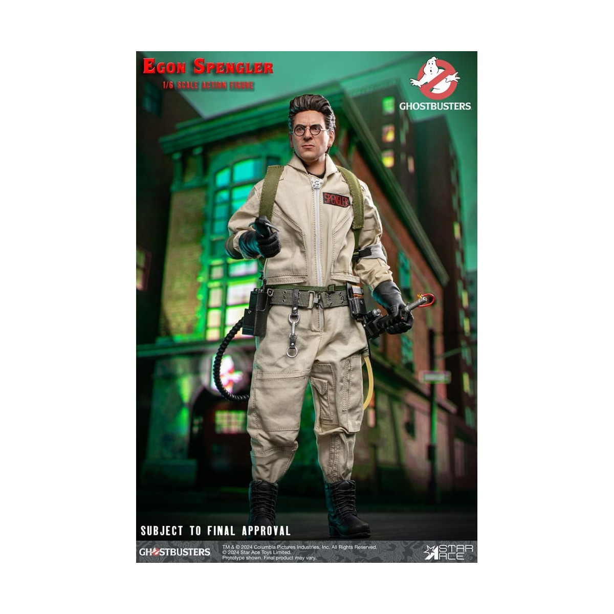 Star Ace - Egon Spengler 1/6 - Los Cazafantasmas (1984)