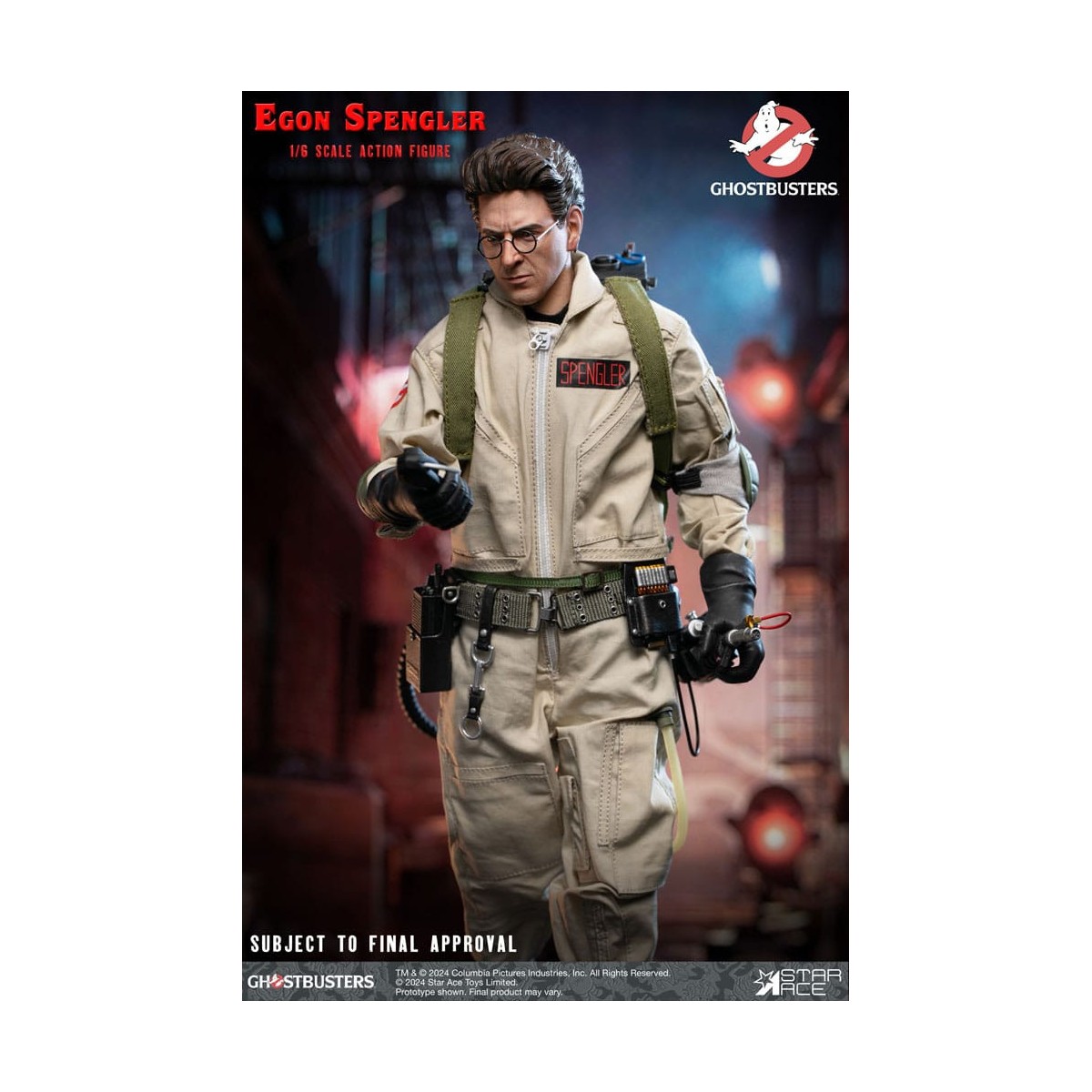 Star Ace - Egon Spengler 1/6 - Los Cazafantasmas (1984)