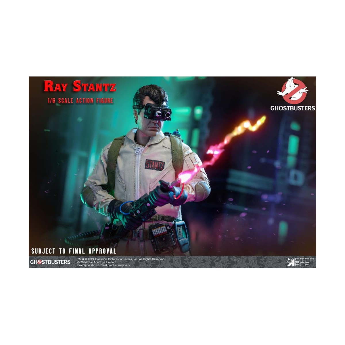 Star Ace - Ray Stantz 1/6 - Los Cazafantasmas (1984)