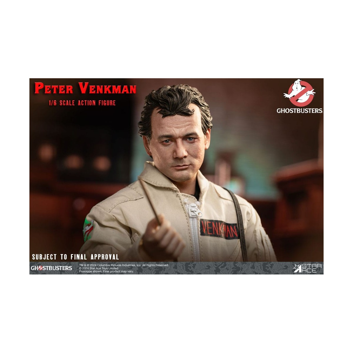 Star Ace - Peter Venkman 1/6 - Cazafantasmas (1984)