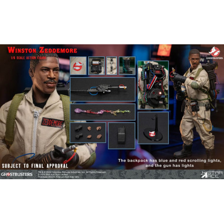 Star Ace - Winston Zeddemore 1/6 - Los Cazafantasmas (1984)