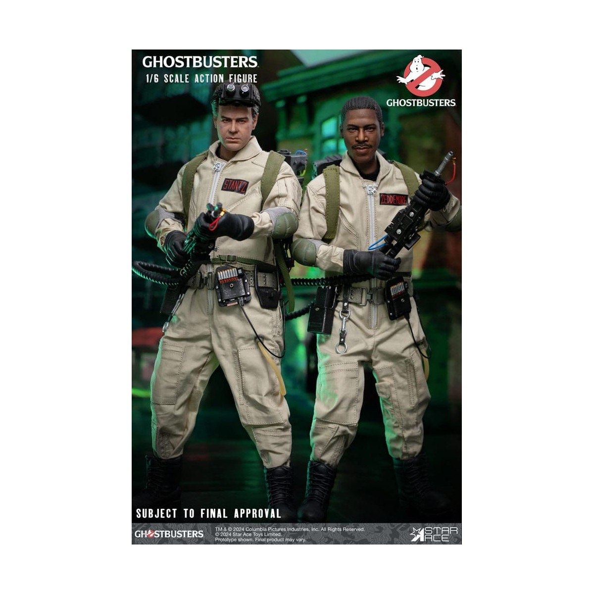 Star Ace - Winston Zeddemore 1/6 - Los Cazafantasmas (1984)