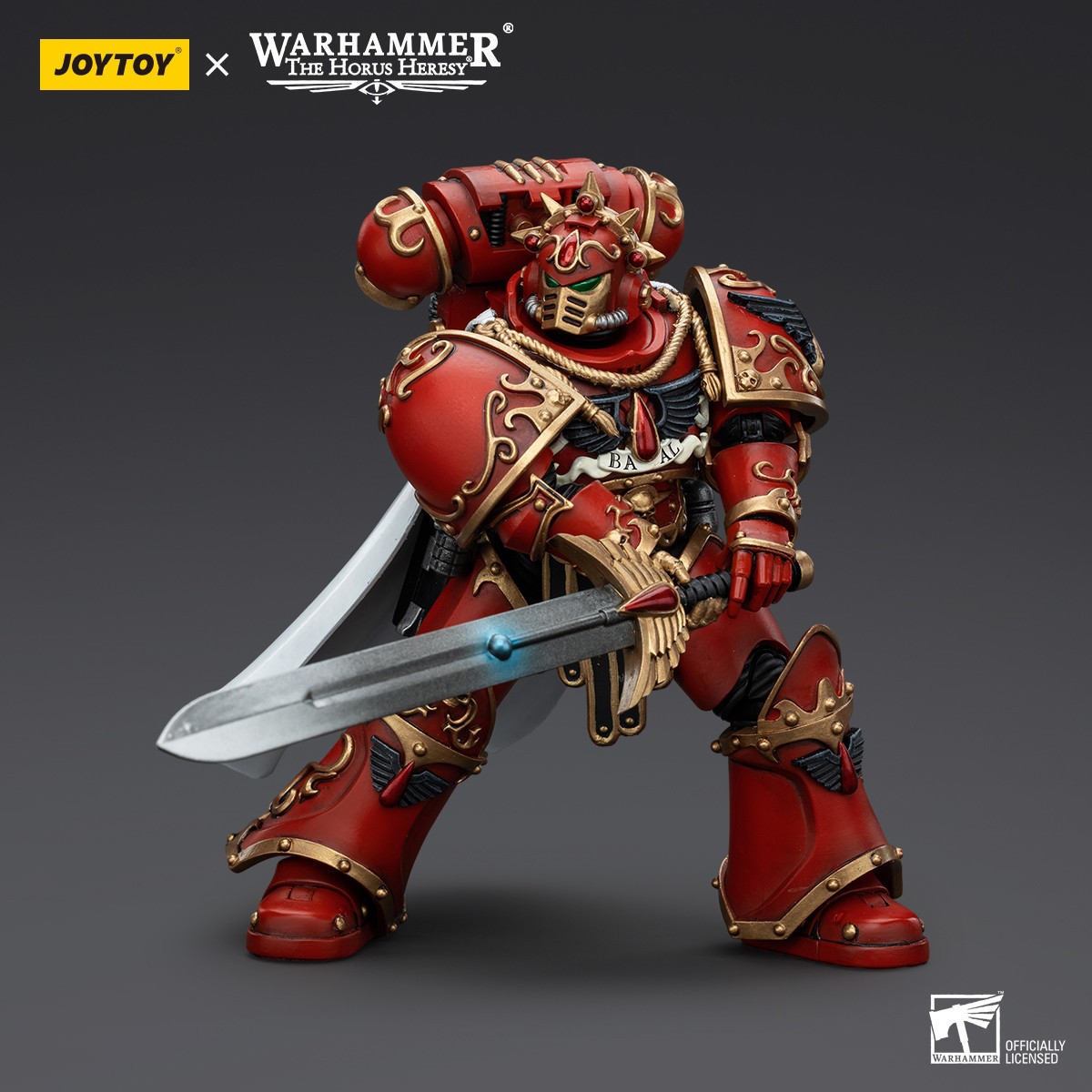 Joytoy -  Warhammer - Blood Angels - Legion Praetor with Paragon Blade - The Horus Heresy