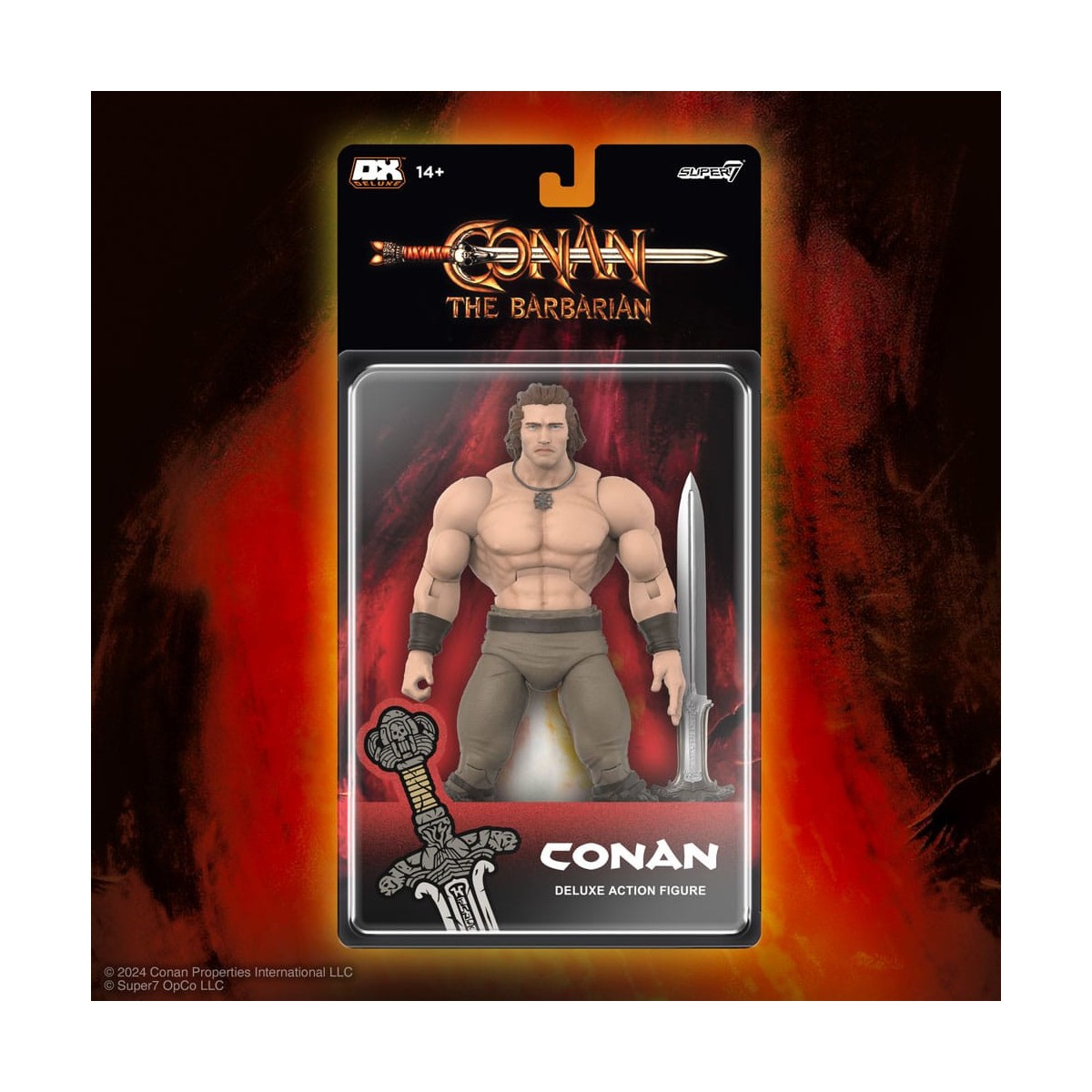 Super 7 - Conan el Bárbaro - Conan Deluxe Figura de Acción