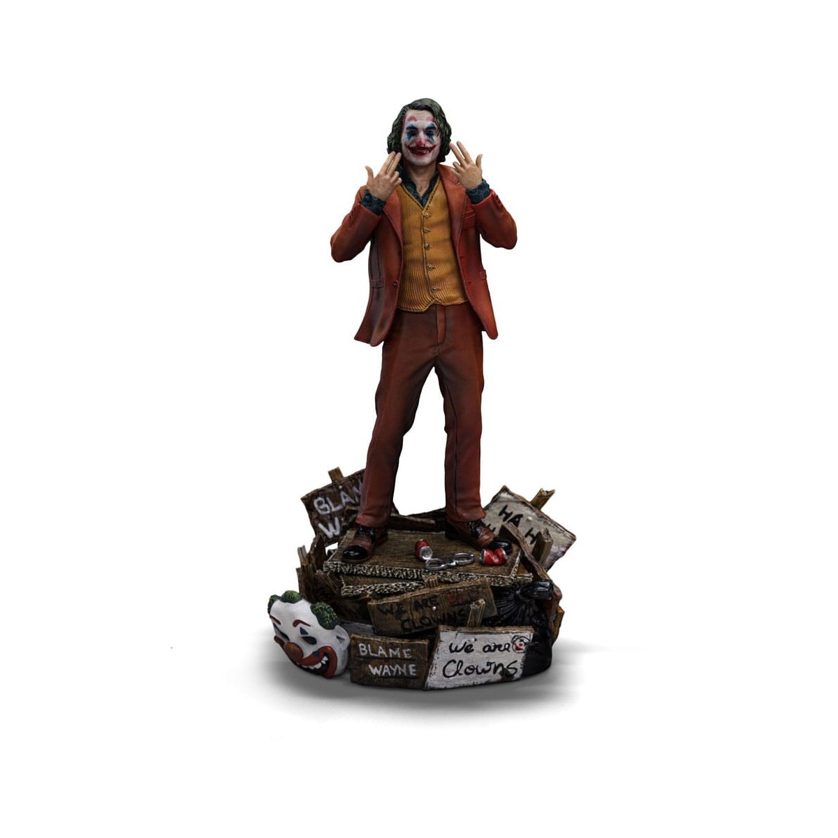 Iron Studios DC Comics - Joker (Arthur Fleck) Deluxe Arts Escala 1/10